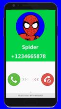 Faux appel Spiderman prank截图1