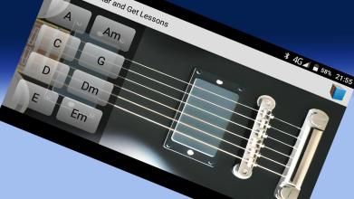 Play Guitar and Get Lessons截图1