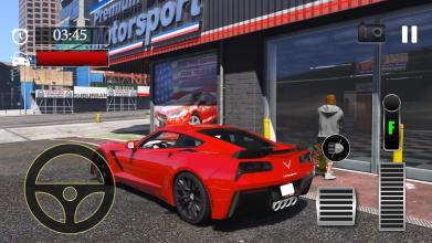 Car Parking Chevrolet Corvette Simulator截图1