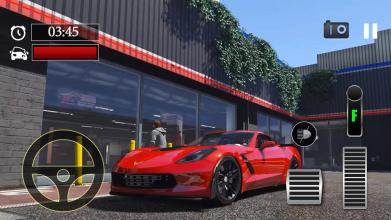 Car Parking Chevrolet Corvette Simulator截图3