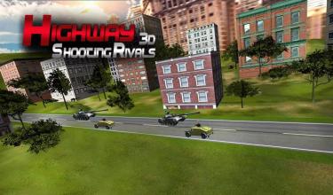 Highway Shooting Rivals 3D截图3