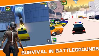 Battlegrounds survival:crime city shooting games截图1