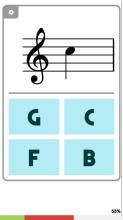 Music Note Flash Card Quiz截图3