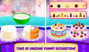 Unicorn Food Party Cake & Ice Cream Slushy截图3