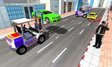 Police Car Lifter Game截图1
