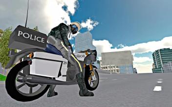 Police Motorbike Highway Rider截图4