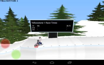 Snowmobile Hill Racing截图5