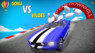 Superhero Hill climbing race 3D截图5