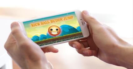 kick ball buddy jump截图1