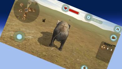 Wild Jungle Elephant Attack截图3