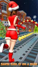 Subway Santa Run - Endless Rush截图1