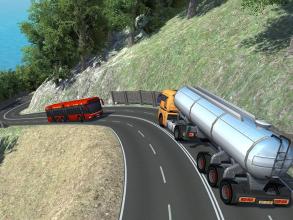 Oil Tanker Off Road Truck Sim - Hill Climb Driving截图2