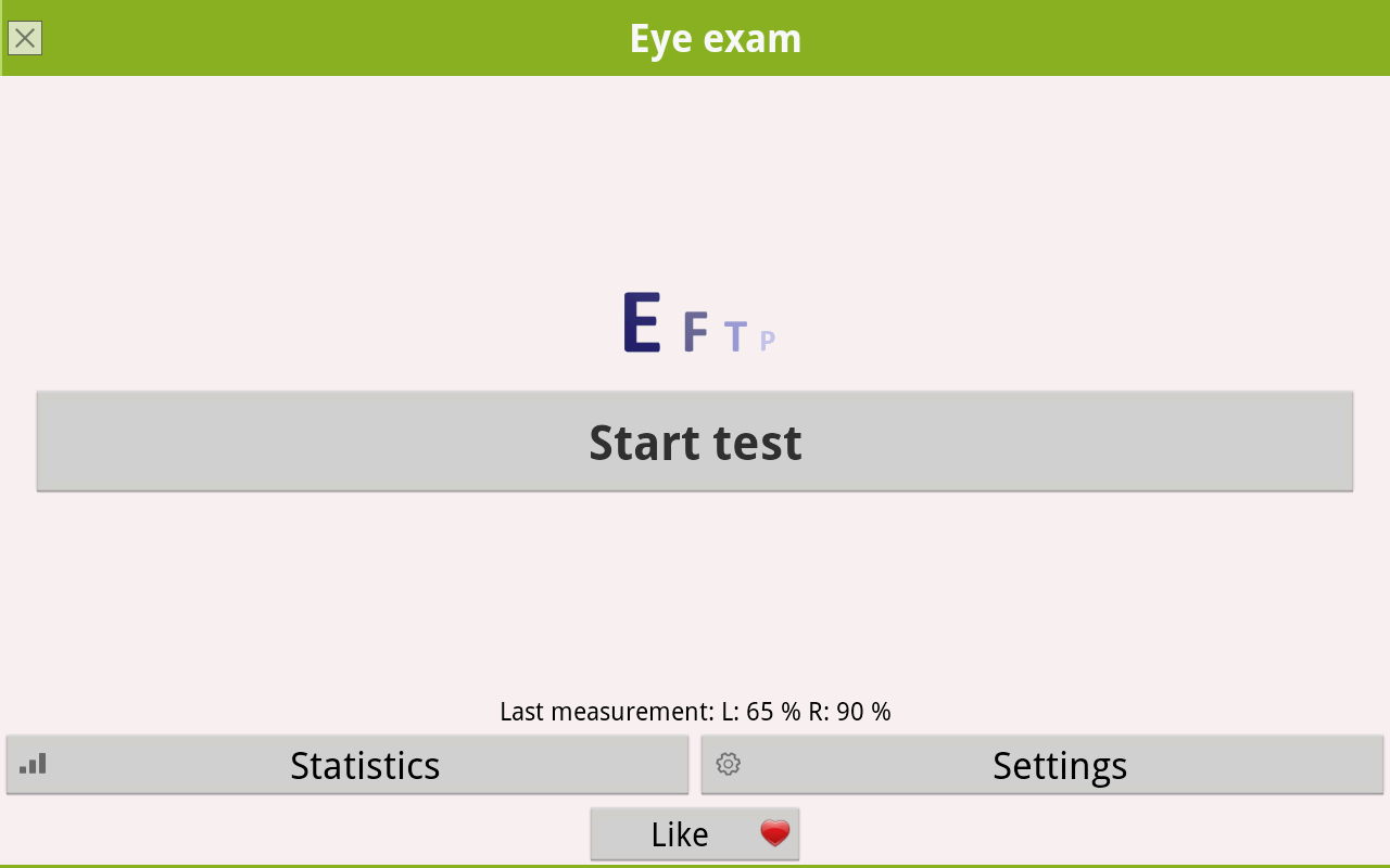 Eye exam截图2