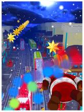 圣诞老人运行 - 圣诞地铁冲浪截图5