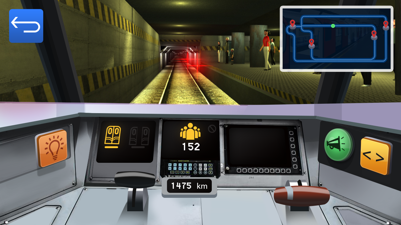 地铁模拟器驾驶截图1