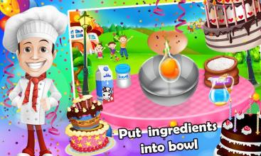 Party Cake Maker Shop - Sweet Cake Party截图2