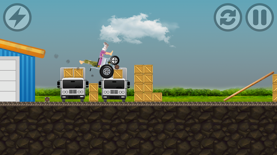 Happy Wheels Zombie截图3