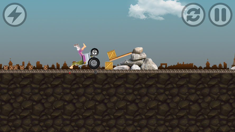 Happy Wheels Zombie截图4