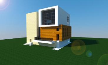 Modern Redstone House for MCPE截图2