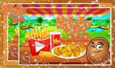 Potato Chips Shop - French Fries Potato Chips截图1