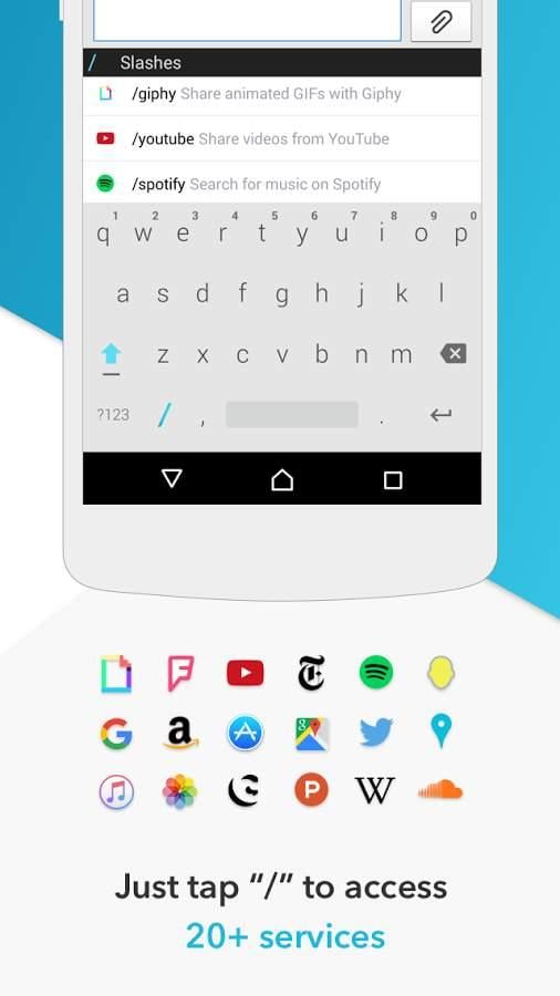 Slash输入法:Android 键盘截图4