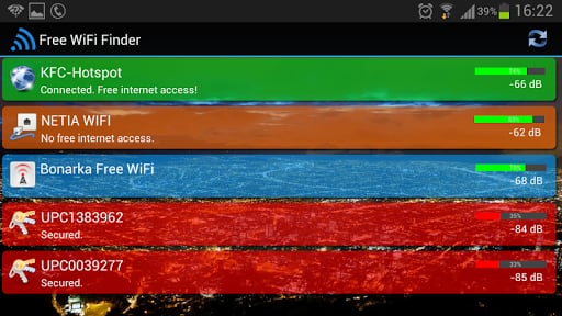 Free WiFi Internet Finder截图4