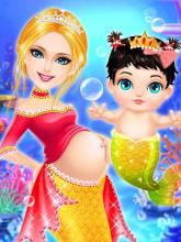 Mermaid Pregnancy Birth Baby Check Up截图2