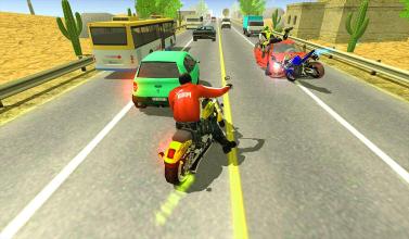 Moto Traffic Race 3D截图3