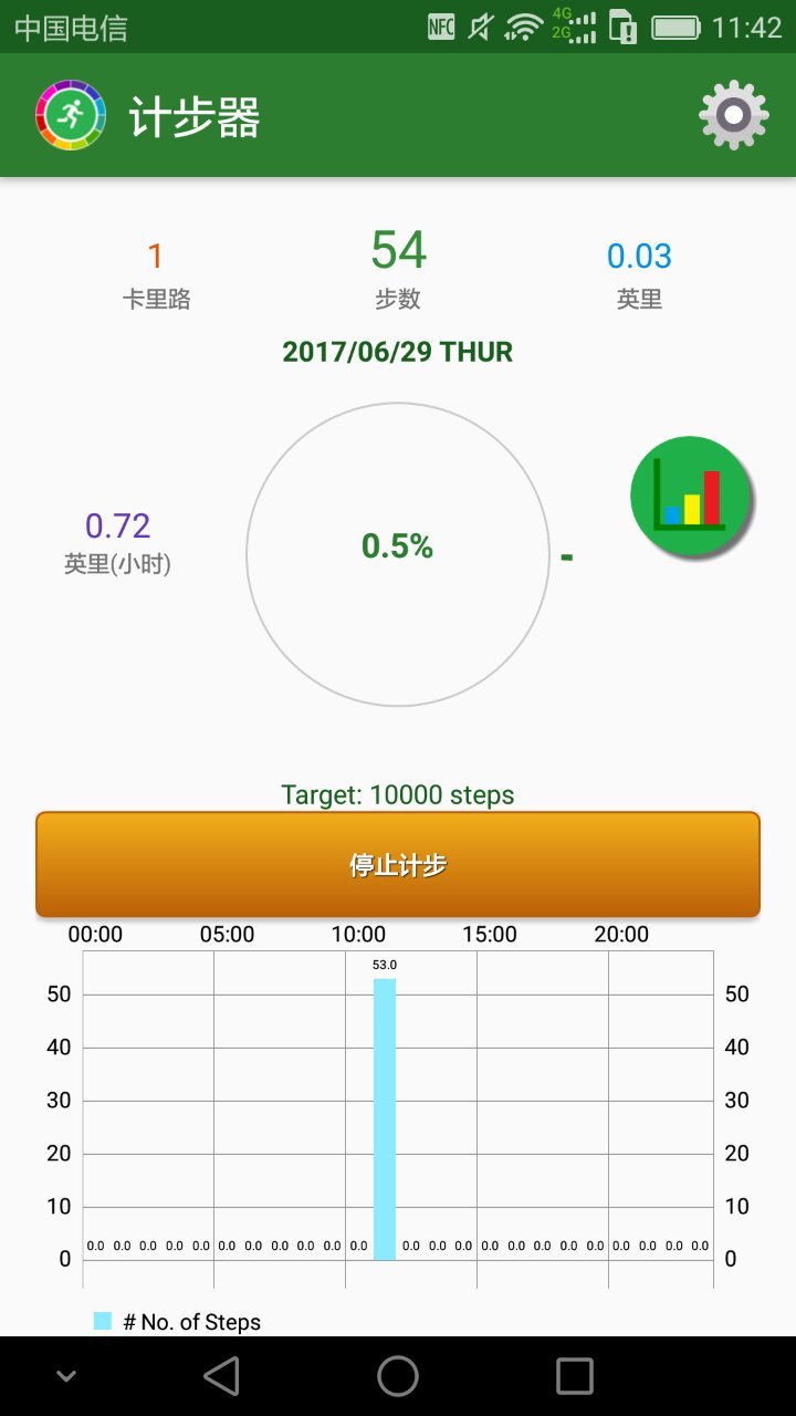 乐运动计步器截图2