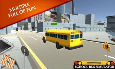 校车驾驶3D模拟 - School Bus Driving截图5