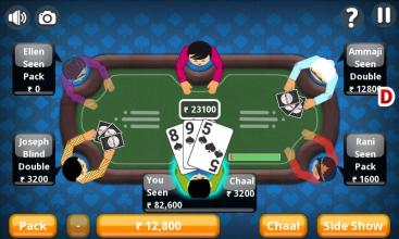 Teen Patti Offline India Poker截图3