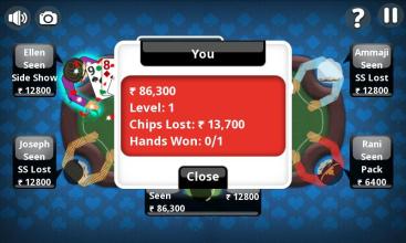 Teen Patti Offline India Poker截图4