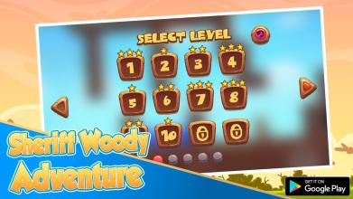 super sheriff amazing woody adventure game截图1