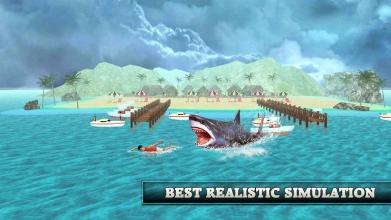 Blue whale : Angry Shark Sim 2018截图2