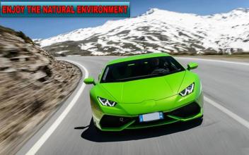 Drive Real Mountain Lamborghini Aventador 3D截图4