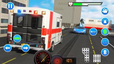 Ambulance Rescue Simulator 2018截图2