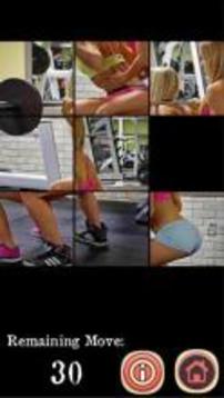 Sexy Squat Fitness Girls Game截图