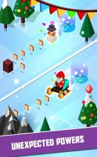 Crossing Santa - Addictive Christmas Skiing game截图4