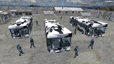 Army Bus Driving Game - Transport US Soldiers Duty截图4