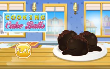 Chocolate Cake Balls Cooking截图1