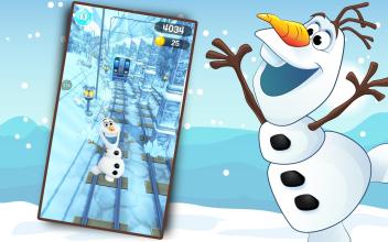 Subway Olaf Super Adventure截图3