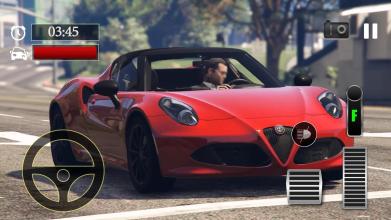 Car Parking Alfa Romeo 4C Spider Simulator截图1