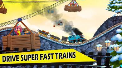 Power Train Super Thomas Friends Racing Game截图2