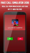 Fake Call From Miraculous Lady截图1