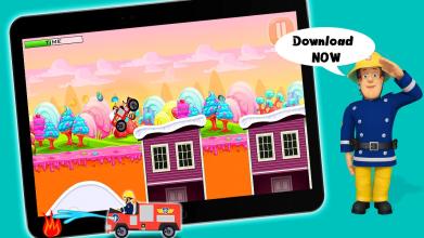 Super Firefighter : Firetruck Hero Sam Game Free截图1