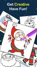 Christmas Santa Claus-Northpole Coloring Book Free截图4