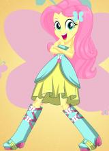 Dress up Fluttershy Game截图1