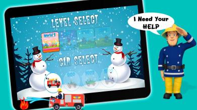 Super Firefighter : Firetruck Hero Sam Game Free截图3