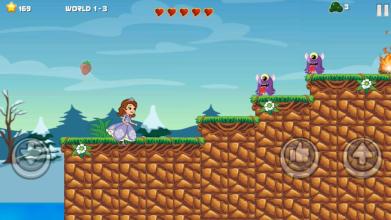 Adventure Sofia the First Run Jump World截图2