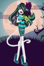 Ghouls Fashion Style Monsters Dress Up Makeup Game截图3